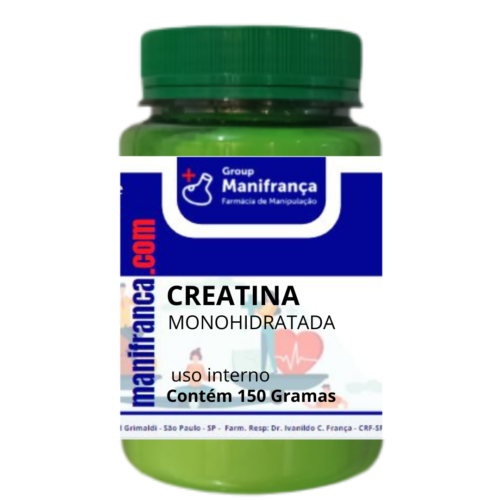 CREATINA MONOHIDRATADA 100% PURA 150G