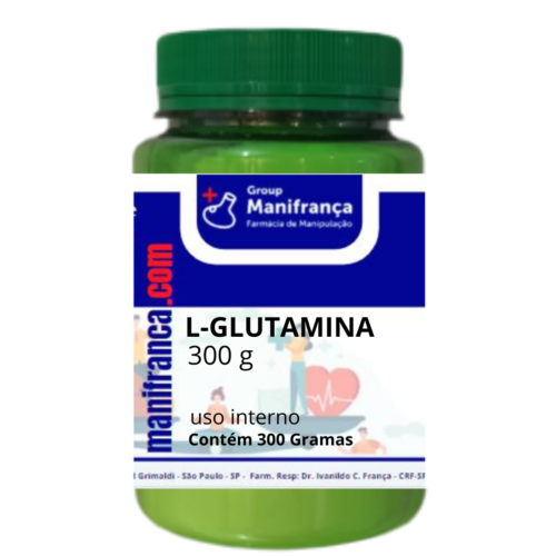 L-GLUTAMINA 100% PURA 300G