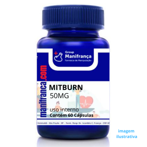 MITBURN 50MG 60 CÁPSULAS