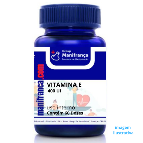 VITAMINA E 400UI 60 DESES