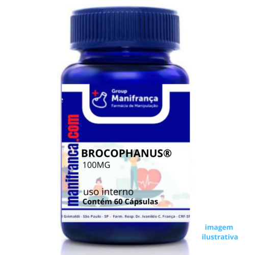 BROCOPHANUS® 100mg 60 Cápsulas (Auxiliar no Transtorno do Espectro Autista - TEA)