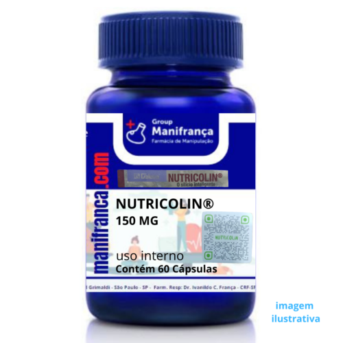 NUTRICOLIN® 150mg 60 CÁPSULAS (com Selo de Autenticidade)