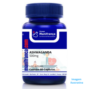 ASHWAGANDA 500MG 60 CÁPSULAS